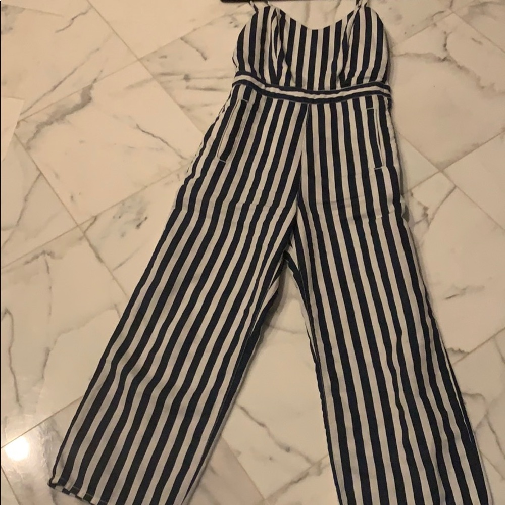 Stripped jumpsuit